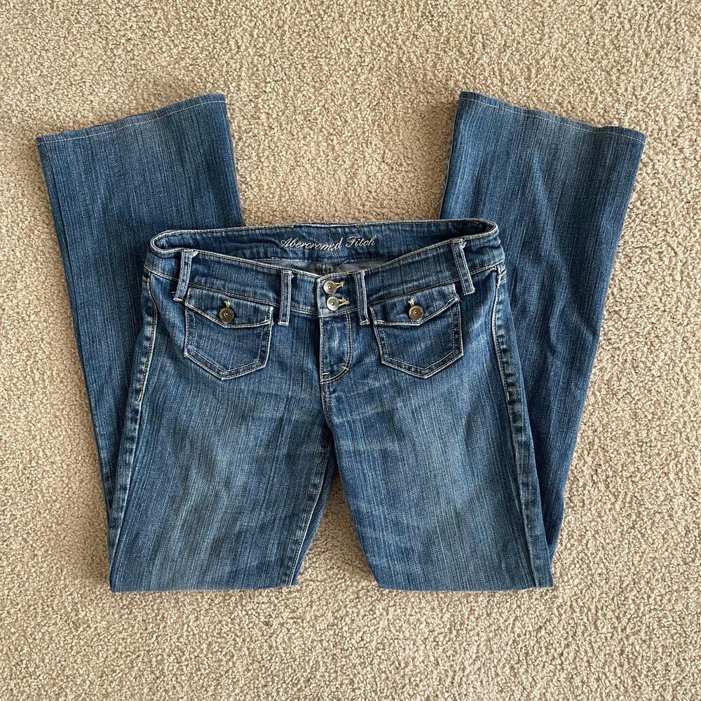 Abercrombie Fitch Y2K VTG Low Rise Flare Denim - Size 2